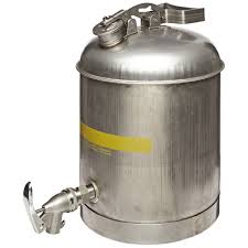 Eagle Stainless Steel Faucet Safety Cans 5 gallon capacity